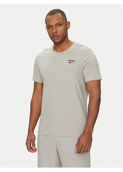 Reebok T-Shirt 100221743 Szary Regular Fit ze sklepu MODIVO w kategorii T-shirty męskie - zdjęcie 182731646