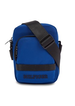 Tommy Hilfiger Saszetka Th Monotype Mini Reporter AM0AM12204 Niebieski ze sklepu MODIVO w kategorii Torby męskie - zdjęcie 182731725