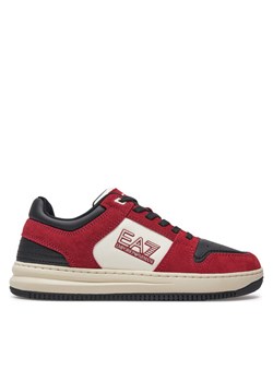 EA7 Emporio Armani Sneakersy X8X195 XK409 U269 Bordowy ze sklepu MODIVO w kategorii Buty sportowe męskie - zdjęcie 182731845