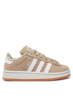 adidas Sneakersy Campus 00s JI4462 Beżowy ze sklepu MODIVO w kategorii Buty sportowe dziecięce - zdjęcie 182731965