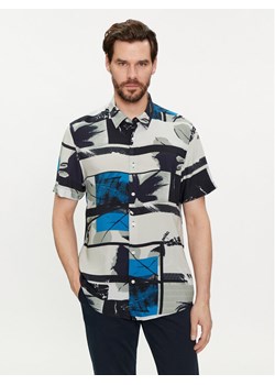Guess Koszula M4GH64 WD4Z2 Szary Slim Fit ze sklepu MODIVO w kategorii Koszule męskie - zdjęcie 182732086