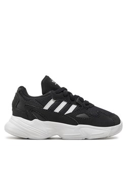 adidas Sneakersy Falcon El I IF1100 Czarny ze sklepu MODIVO w kategorii Buty sportowe dziecięce - zdjęcie 182732128