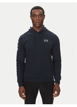 EA7 Emporio Armani Bluza 7M000569 AF13512 MB149 Granatowy Regular Fit ze sklepu MODIVO w kategorii Bluzy męskie - zdjęcie 182732136