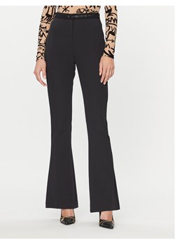 Versace Jeans Couture Spodnie materiałowe 75HAA107 Czarny Slim Fit ze sklepu MODIVO w kategorii Spodnie damskie - zdjęcie 182732198