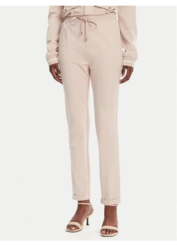 Liu Jo Sport Spodnie dresowe TA5303 J5942 Beżowy Regular Fit ze sklepu MODIVO w kategorii Spodnie damskie - zdjęcie 182732336