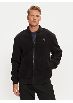 Guess Kurtka przejściowa Keid Z4BL04 KCEB0 Czarny Regular Fit ze sklepu MODIVO w kategorii Kurtki męskie - zdjęcie 182732467