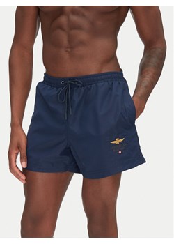 Aeronautica Militare Szorty kąpielowe 251BW223CT2967 Granatowy Regular Fit ze sklepu MODIVO w kategorii Kąpielówki - zdjęcie 182732499