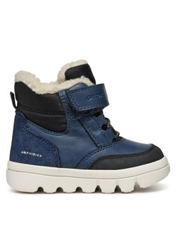 Geox Kozaki B Willaboom Boy B Ab B365BC 0ME22 C4008 S Niebieski ze sklepu MODIVO w kategorii Buty zimowe dziecięce - zdjęcie 182732545