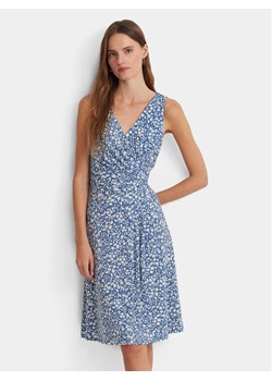 Lauren Ralph Lauren Sukienka letnia 250933494001 Niebieski Regular Fit ze sklepu MODIVO w kategorii Sukienki - zdjęcie 182732546