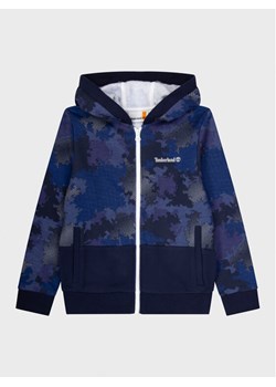 Timberland Bluza T25T67 S Granatowy Regular Fit ze sklepu MODIVO w kategorii Bluzy chłopięce - zdjęcie 182732598