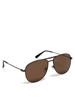 Hunter Okulary przeciwsłoneczne HT 6632S Brązowy ze sklepu MODIVO w kategorii Okulary przeciwsłoneczne damskie - zdjęcie 182732618