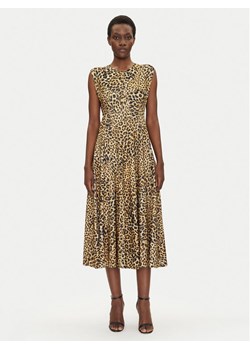 NORMA KAMALI Sukienka codzienna Grace KK4243PL179656 Brązowy Regular Fit - id: 0000304916083 - marki Norma Kamali - 182732656 NORMA KAMALI Sukienka codzienna Grace KK4243PL179656 Brązowy Regular Fit ze sklepu MODIVO w kategorii Sukienki - zdjęcie 182732656