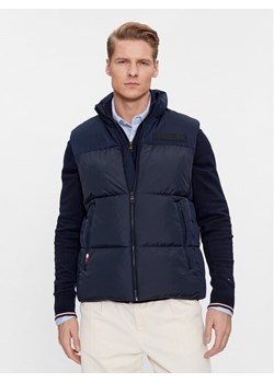 Tommy Hilfiger Kamizelka New York MW0MW32769 Granatowy Regular Fit ze sklepu MODIVO w kategorii Kamizelki męskie - zdjęcie 182732668