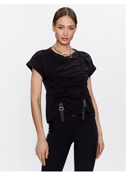 Babylon T-Shirt S_ER0571 Czarny Slim Fit ze sklepu MODIVO w kategorii Bluzki damskie - zdjęcie 182732685