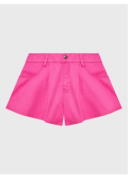 United Colors Of Benetton Szorty materiałowe 4RISC9019 Różowy Regular Fit ze sklepu MODIVO w kategorii Spodenki dziewczęce - zdjęcie 182732716