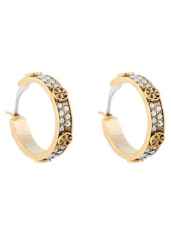 Tory Burch Kolczyki Small Miller Stud Hoop 153688 Złoty ze sklepu MODIVO w kategorii Kolczyki - zdjęcie 182732809