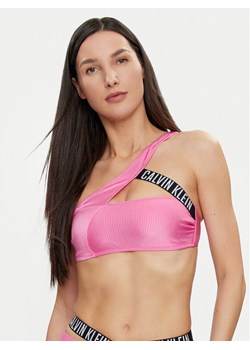 Calvin Klein Swimwear Góra od bikini KW0KW02388 Różowy ze sklepu MODIVO w kategorii Stroje kąpielowe - zdjęcie 182732899