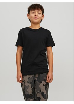 Jack&Jones Junior T-Shirt Basic Tee Czarny Regular Fit ze sklepu MODIVO w kategorii T-shirty chłopięce - zdjęcie 182733169