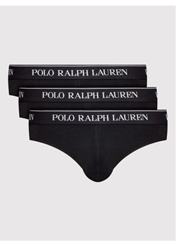 Polo Ralph Lauren Komplet 3 par slipów 714835884002 Czarny ze sklepu MODIVO w kategorii Majtki męskie - zdjęcie 182733189