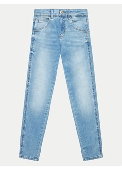 Guess Jeansy J3YA16 D4CA0 Niebieski Skinny Fit ze sklepu MODIVO w kategorii Spodnie dziewczęce - zdjęcie 182733207