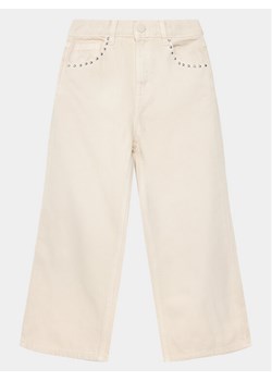 Guess Jeansy J4RB08 WFUL0 Beżowy Relaxed Fit ze sklepu MODIVO w kategorii Spodnie dziewczęce - zdjęcie 182733266