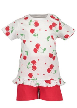 Blue Seven Komplet t-shirt i spodenki 914513 X Czerwony Regular Fit ze sklepu MODIVO w kategorii Komplety niemowlęce - zdjęcie 182733297