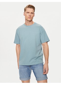Pepe Jeans T-Shirt Connor PM509206 Niebieski Regular Fit ze sklepu MODIVO w kategorii T-shirty męskie - zdjęcie 182733356