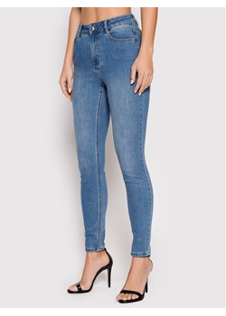 Morgan Jeansy 212-PAM Niebieski Skinny Fit ze sklepu MODIVO w kategorii Jeansy damskie - zdjęcie 182733379