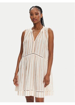 Seafolly Sukienka letnia Ladder 55405-DR Beżowy Relaxed Fit ze sklepu MODIVO w kategorii Sukienki - zdjęcie 182733529