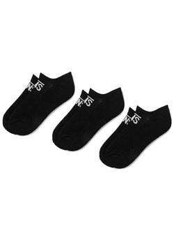 Vans Zestaw 3 par niskich skarpet damskich Classic Kick VN000XNRBLK Czarny ze sklepu MODIVO w kategorii Skarpetki damskie - zdjęcie 182733536