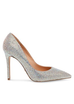 Steve Madden Szpilki Evelyn-R Pump SM11002840-02003-06K Srebrny ze sklepu MODIVO w kategorii Czółenka - zdjęcie 182733568