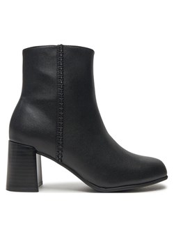 Clarks Botki Keirsta Faye 26180036 Czarny ze sklepu MODIVO w kategorii Botki - zdjęcie 182733675