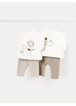 Mayoral Komplet bluza i legginsy 2786 Beżowy Regular Fit ze sklepu MODIVO w kategorii Komplety niemowlęce - zdjęcie 182733697