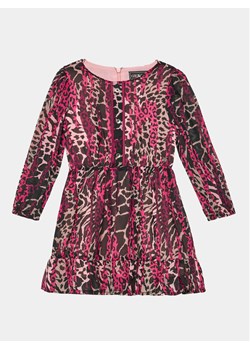 Guess Sukienka codzienna K3BK16 WA2T0 Różowy Regular Fit ze sklepu MODIVO w kategorii Sukienki dziewczęce - zdjęcie 182733707