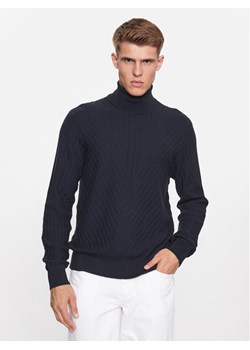 Armani Exchange Golf 6RZM2J ZM3FZ 1510 Granatowy Regular Fit ze sklepu MODIVO w kategorii Swetry męskie - zdjęcie 182733716