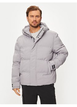 4F Kurtka zimowa 4FWAW24TDJAM479 Szary Loose Fit ze sklepu MODIVO w kategorii Kurtki męskie - zdjęcie 182733747