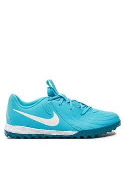 Nike Buty do piłki nożnej Jr Phantom Gx II Academy Tf FJ2608 400 Niebieski ze sklepu MODIVO w kategorii Buty sportowe dziecięce - zdjęcie 182733777