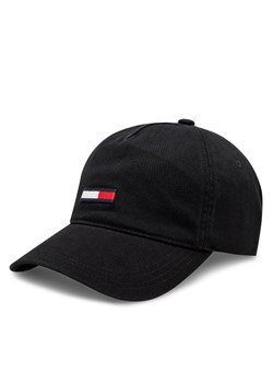 Tommy Jeans Czapka z daszkiem Tjm Elongated Flag Denim Cap AM0AM12427 Czarny ze sklepu MODIVO w kategorii Czapki z daszkiem męskie - zdjęcie 182733815