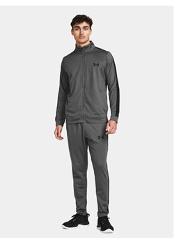 Under Armour Dres Ua Knit Track Suit 1357139-025 Szary Fitted Fit ze sklepu MODIVO w kategorii Spodnie męskie - zdjęcie 182733886