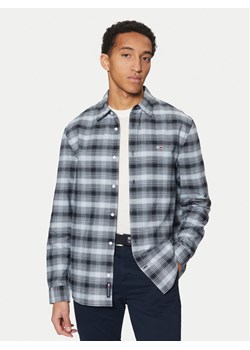 Tommy Jeans Koszula Check Oxford DM0DM21096 Niebieski Regular Fit ze sklepu MODIVO w kategorii Koszule męskie - zdjęcie 182733908