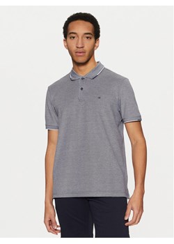 Calvin Klein Polo K10K114475 Granatowy Regular Fit ze sklepu MODIVO w kategorii T-shirty męskie - zdjęcie 182733939