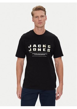 Jack&Jones T-Shirt Recharge 12274716 Czarny Relaxed Fit ze sklepu MODIVO w kategorii T-shirty męskie - zdjęcie 182733947