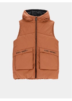 Coccodrillo Kamizelka ZC2178102OBJ Brązowy Regular Fit ze sklepu MODIVO w kategorii Kamizelki chłopięce - zdjęcie 182733968