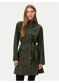 Rains Kurtka przeciwdeszczowa 18130 Zielony Regular Fit ze sklepu MODIVO w kategorii Kurtki damskie - zdjęcie 182734009