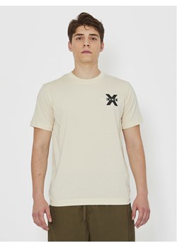 Richmond X T-Shirt Sween UMP24057TS Beżowy Regular Fit ze sklepu MODIVO w kategorii T-shirty męskie - zdjęcie 182734026