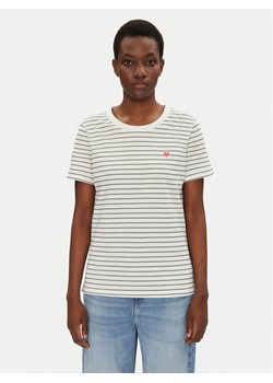 Fransa T-Shirt 20615521 Biały Regular Fit ze sklepu MODIVO w kategorii Bluzki damskie - zdjęcie 182734029