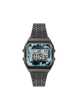 adidas Zegarek Digital Two AOST24558 Czarny ze sklepu MODIVO w kategorii Zegarki - zdjęcie 182734125