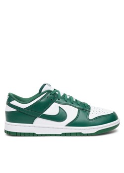 Nike Sneakersy Dunk Low Retro DD1391 101 Zielony ze sklepu MODIVO w kategorii Buty sportowe męskie - zdjęcie 182734189