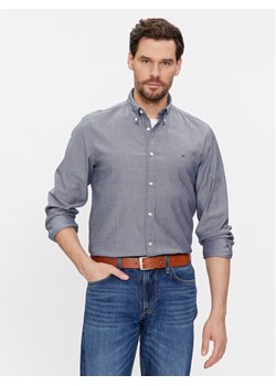 Tommy Hilfiger Koszula MW0MW33782 Granatowy Slim Fit ze sklepu MODIVO w kategorii Koszule męskie - zdjęcie 182734205