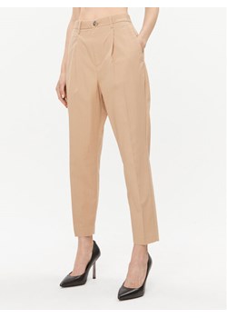 Ted Baker Spodnie materiałowe Maryiah 271688 Beżowy Regular Fit ze sklepu MODIVO w kategorii Spodnie damskie - zdjęcie 182734255